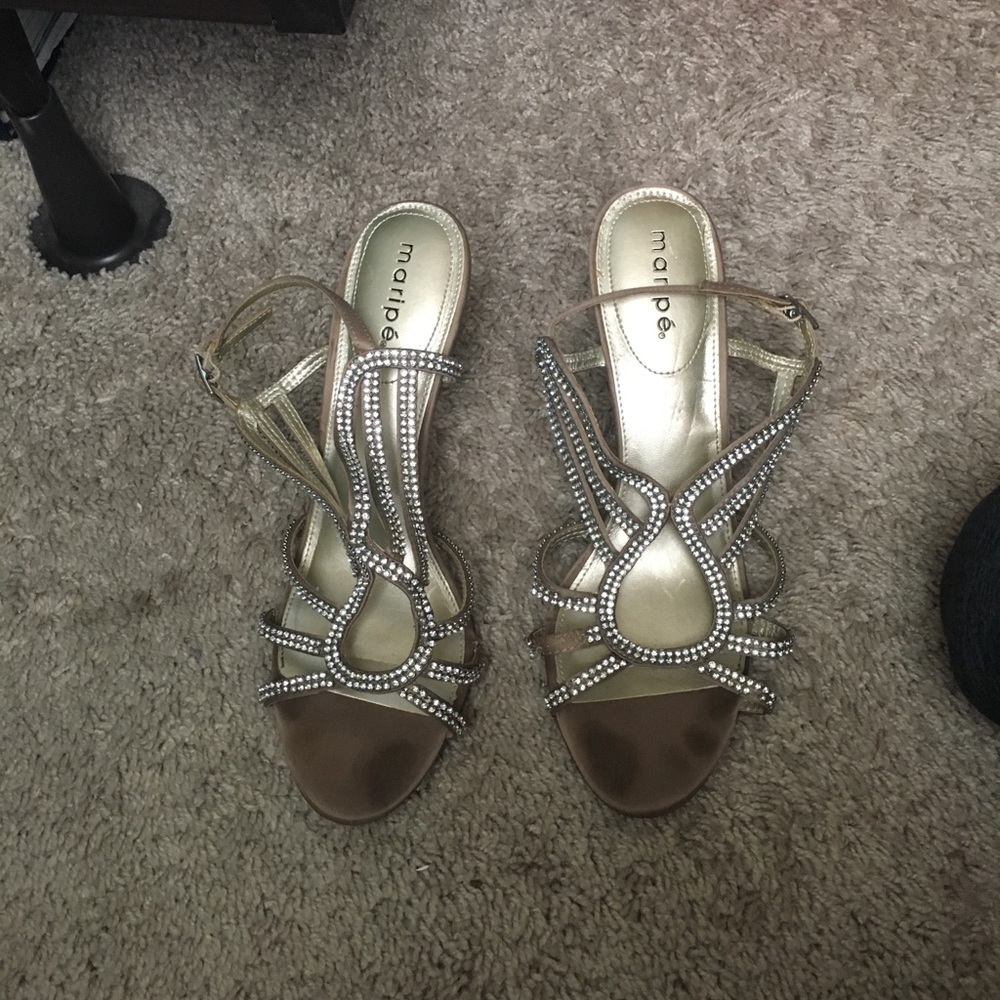 Sparkly heels